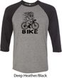 Black Penguin Power Bike Mens Raglan Shirt