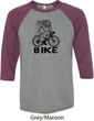Black Penguin Power Bike Mens Raglan Shirt