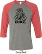 Black Penguin Power Bike Mens Raglan Shirt