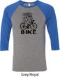 Black Penguin Power Bike Mens Raglan Shirt