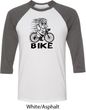 Black Penguin Power Bike Mens Raglan Shirt