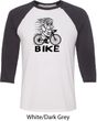 Black Penguin Power Bike Mens Raglan Shirt