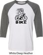 Black Penguin Power Bike Mens Raglan Shirt