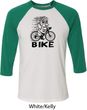 Black Penguin Power Bike Mens Raglan Shirt