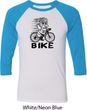 Black Penguin Power Bike Mens Raglan Shirt