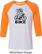 Black Penguin Power Bike Mens Raglan Shirt