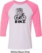 Black Penguin Power Bike Mens Raglan Shirt