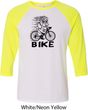 Black Penguin Power Bike Mens Raglan Shirt