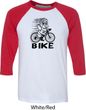 Black Penguin Power Bike Mens Raglan Shirt