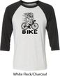 Black Penguin Power Bike Mens Raglan Shirt
