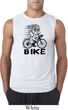 Black Penguin Power Bike Mens Sleeveless Shirt