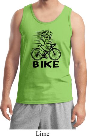 Black Penguin Power Bike Mens Tank Top