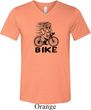 Black Penguin Power Bike Mens Tri Blend V-neck Shirt