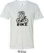 Black Penguin Power Bike Mens Tri Blend V-neck Shirt