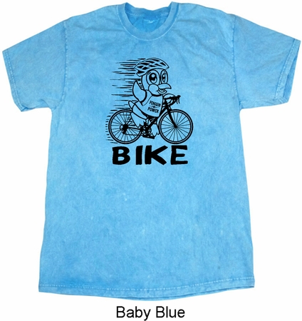 Black Penguin Power Bike Mineral Tie Dye Shirt