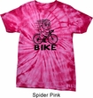 Black Penguin Power Bike Spider Tie Dye Shirt