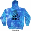 Black Penguin Power Bike Tie Dye Hoodie