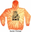 Black Penguin Power Bike Tie Dye Hoodie