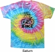 Black Penguin Power Bike Tie Dye Shirt