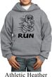 Black Penguin Power Run Kids Hoody