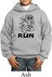 Black Penguin Power Run Kids Hoody
