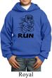 Black Penguin Power Run Kids Hoody