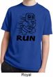 Black Penguin Power Run Kids Moisture Wicking Shirt
