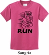Black Penguin Power Run Kids Shirt