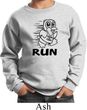 Black Penguin Power Run Kids Sweat Shirt