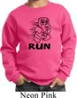 Black Penguin Power Run Kids Sweat Shirt