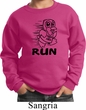 Black Penguin Power Run Kids Sweat Shirt