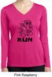 Black Penguin Power Run Ladies Dry Wicking Long Sleeve Shirt