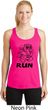 Black Penguin Power Run Ladies Dry Wicking Racerback Tank Top