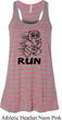 Black Penguin Power Run Ladies Flowy Racerback Tanktop