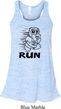 Black Penguin Power Run Ladies Flowy Racerback Tanktop