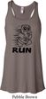 Black Penguin Power Run Ladies Flowy Racerback Tanktop