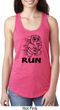 Black Penguin Power Run Ladies Ideal Tank Top