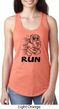 Black Penguin Power Run Ladies Ideal Tank Top