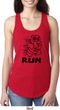 Black Penguin Power Run Ladies Ideal Tank Top