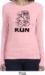 Black Penguin Power Run Ladies Long Sleeve Shirt