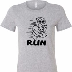 Black Penguin Power Run Ladies Longer Length Shirt