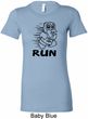 Black Penguin Power Run Ladies Longer Length Shirt