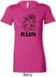Black Penguin Power Run Ladies Longer Length Shirt