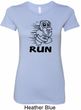 Black Penguin Power Run Ladies Longer Length Shirt