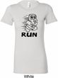 Black Penguin Power Run Ladies Longer Length Shirt