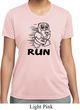 Black Penguin Power Run Ladies Moisture Wicking Shirt