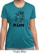 Black Penguin Power Run Ladies Moisture Wicking Shirt