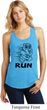 Black Penguin Power Run Ladies Racerback Tank Top