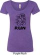 Black Penguin Power Run Ladies Scoop Neck Shirt