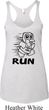 Black Penguin Power Run Ladies Tri Blend Racerback Tank Top